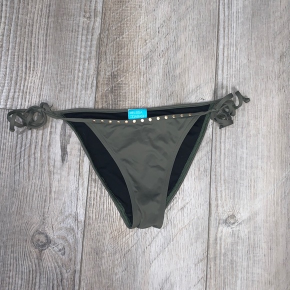 Melissa Odabash Olive Triangle bikini stud bottoms - Picture 2 of 7